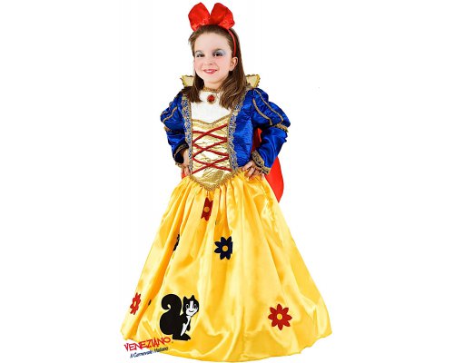 Costume di carnevale PRINCIPESSA DEI BOSCHI LUSSO